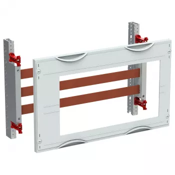 Kit de module de barre omnibus Striebel & John MBR202 60 mm pour systèmes 3/4 pôles, 690 V AC, IP20, gris clair