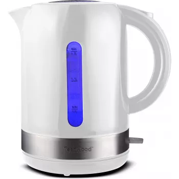 Bouilloire Techwood 1,7 L, blanche (TB-1771)