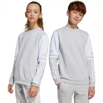 adidas Squadra 25 sweatshirt col rond pour enfants - gris (JD4824) 164 cm