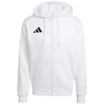 Sweat à capuche zippé adidas Entrada 26 homme blanc KF5943 XL
