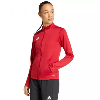 Veste d'entraînement adidas Entrada 26 femme rouge JZ6601 taille L