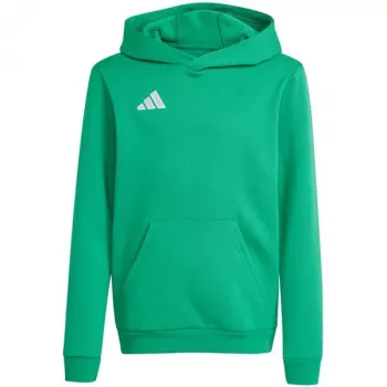 Sweat à capuche adidas Entrada 26 enfant – vert – taille 164 cm (jeune XL) JZ6563