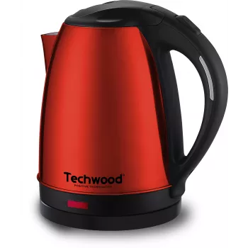 Bouilloire sans fil en acier inoxydable Techwood TBI-1855, 1,8 L (TBI-1855)