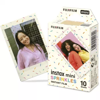 Fujifilm Instax Mini Sprinkles Film instantané, 10 poses (16838708)