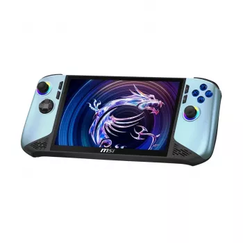 PC portable de jeu MSI Claw 8 AI+ A2VM Glacier Blue Edition-254PL - Intel Core Ultra 7 258V, 32 Go LPDDR5x, 1 To SSD, écran tactile 8 inch FHD 120 Hz, Intel Arc Graphics, Windows 11 Home