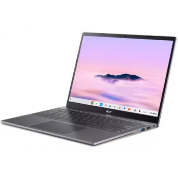 Ordinateur portable tactile Acer Chromebook Plus 514 CBE594-2T-TCO-37HW 14 pouces WUXGA, Intel Core 3 100U, 8 Go de RAM, SSD 256 Go, ChromeOS