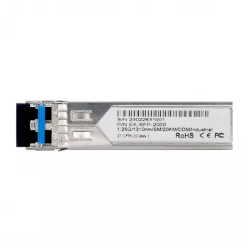 Transceiver SFP EXSYS EX-SFP-2000 LC Singlemode Duplex 20km - 1,25 Gbit/s