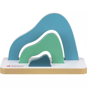Étagère mini TONIES - Berg 11003982 métal chromé argent 2 tablettes