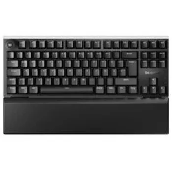 Clavier gaming mécanique be quiet! Light Mount TKL Silent Tactile, rétroéclairage RGB, tenkeyless, filaire, noir