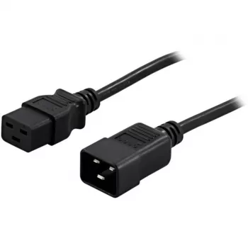 Câble d'alimentation BlueWalker PowerWalker IEC 60320 C19 vers C20 1,8 m noir