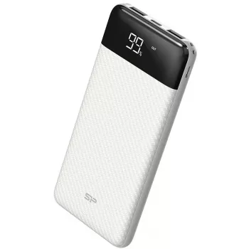 Batterie externe Silicon Power GP28 10000 mAh, blanche (SP10KMAPBKGP280W)