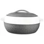 Milton Matrix 2.5 cocotte isotherme, gris/blanc (MT-1105)