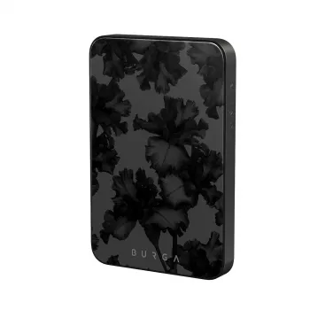 Batterie externe sans fil Burga Magnetic 5000 mAh Nocturnal Gunmetal