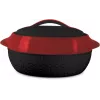 Casserole thermique Milton Matrix 5L, noir/rouge (MT-9584)
