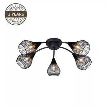 Bistro MX51166-5 plafonnier, 5x40W E14