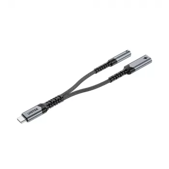 Adaptateur audio USB-C vers 3,5 mm UNITEK avec PD