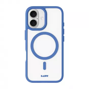 Coque LAUT Huex Protect pour iPhone 16, bleu