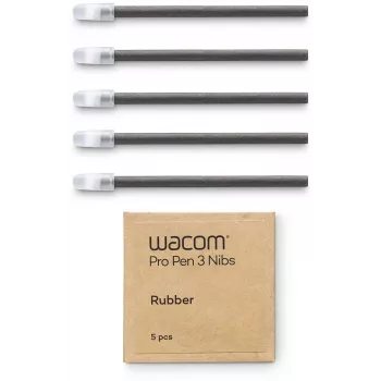 Pointes en caoutchouc Pro Pen 3 WACOM lot de 5 (ACK253010Z) – pointes de rechange pour une sensation naturelle de papier