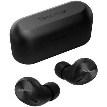 Écouteurs true wireless Technics EAH-AZ40M2EK avec réduction active du bruit, LDAC, JustMyVoice™, multipoint, IPX4, noirs