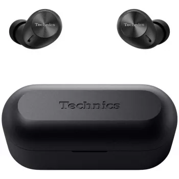 Écouteurs true wireless Technics EAH-AZ40M2EK avec réduction active du bruit, LDAC, JustMyVoice™, multipoint, IPX4, noirs