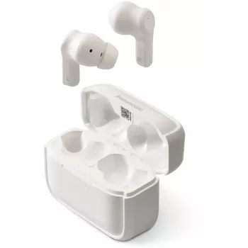Écouteurs true wireless Panasonic RZ-B210WDE-W, Bluetooth 5.0, commande tactile, blancs