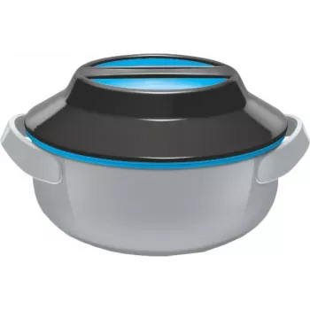 Casserole isotherme Milton Microwow 1000, 0,82 L, bleue (MT-6491)