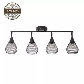 Lampe spot Bistro MB51166-4, 4x40W E14