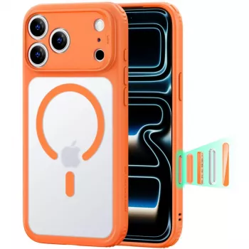 Coque MagSafe ESR Classic Hybrid pour iPhone 17 Pro Max / 18 Pro Max - orange mat