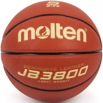 Ballon de basket Molten B5C3800-L, taille 5, Marron