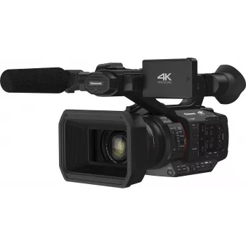 Panasonic HC-X2E Caméscope professionnel 4K Ultra HD avec objectif Leica Dicomar 20x, 5 axes Hybrid O.I.S.+, entrées XLR doubles, 3G-SDI, Wi-Fi, double logement SD