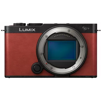 Appareil photo hybride plein format Panasonic Lumix DC-S9E-R (boîtier nu), rouge