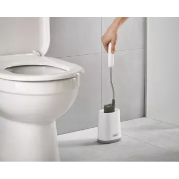 Brosse WC avec support Joseph Joseph Flex Lite blanche