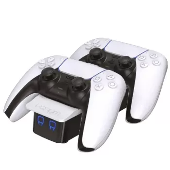 Station d'accueil Twin Venom - station de charge - 3 ports de sortie (2 x Dock Connector, USB)