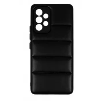 Coque en cuir 3D iLike pour Samsung Galaxy A53 5G noire