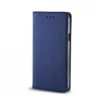 Étui portefeuille aimanté Smart Magnet iLike pour Honor 9 Lite bleu marine