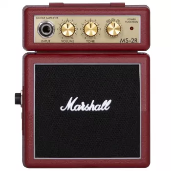 Micro-amplificateur de guitare Marshall MS-2 Red