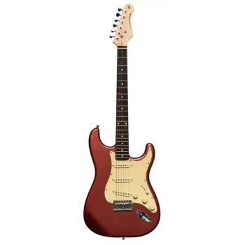 Guitare électrique Stagg SES-30 CAR - Candy Apple Red