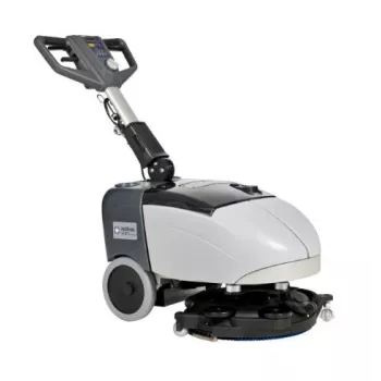 Petite autolaveuse Nilfisk avec brosse à disque, alimentation par batterie gel 9087341020