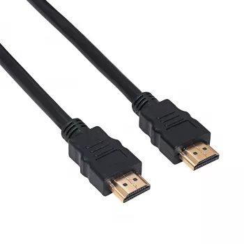 Akyga AK-HD-15A Câble HDMI 1.4 High Speed avec Ethernet, 1,5 m, noir