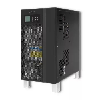 Qoltec 53948 Onduleur en ligne double conversion triphasé 10kVA 8kW avec LCD