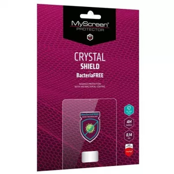 MYSCREEN PROTECTOR MS CRYSTAL BacteriaFREE Protection d'écran en verre trempé pour Lenovo Tab M8 - dureté 9H, antimicrobien, bords arrondis 2.5D, sans bulles