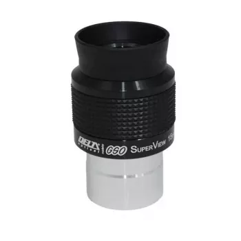 Oculaire DO-GSO Super View 15 mm 1,25 pouce - grand angle 68°, entièrement multicouche, optique à 5 éléments