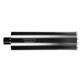 Couronne diamantée GRAPHITE pour perceuse à colonne 58G540 122×450mm×11T