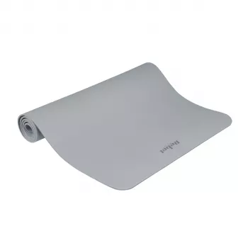 REBEL ACTIVE TPE Exercise Mat 200x90x1 cm Grey Non-Slip Yoga Pilates Fitness