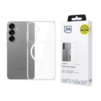 Coque de téléphone MagSafe transparente 3mk Clear MagCase Samsung Galaxy S25
