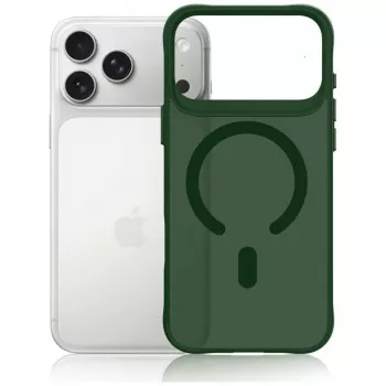 Coque 3MK Smoke MagCase pour Apple iPhone 17 Pro - vert