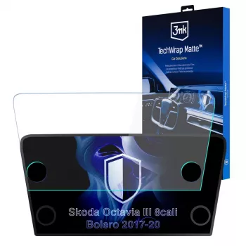 Protection d'écran central 3MK PROTECTION Skoda Octavia III Bolero (2017-2020) TechWrap mate