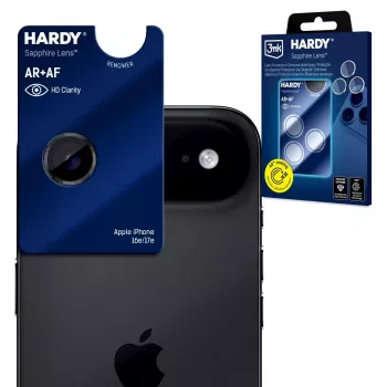 Protection d'objectif photo 3mk Hardy Sapphire Lens pour Apple iPhone Air