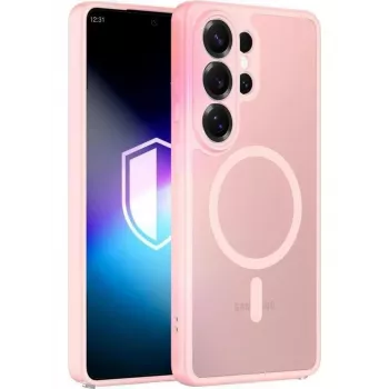 Coque 3MK Misty MagCase pour Samsung Galaxy S26 Ultra - rose
