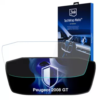 3MK PROTECTION Peugeot 2008 GT film de protection mat TechWrap pour combiné d'instruments